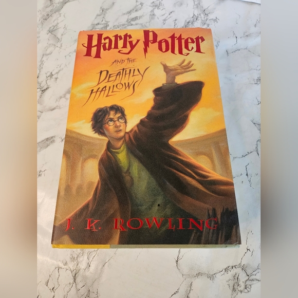 Harry Potter and the Deathly Hallows J.K. Rowling 1st/1st 2007 RARE Page Error